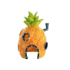 원 스톱 쇼핑 도매 수지 어항 수족관 장식품 파인애플 문어 형제 장식 물고기 수영 - Product Image 6