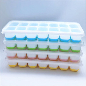 Bandeja de silicona para cubitos de hielo de venta directa de fábrica, molde flexible y duradero para cubitos de hielo perfectos - Product Image 5