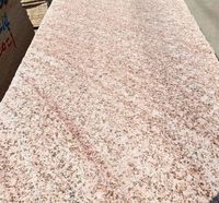 Dalles de granit rouge G682 en gros, écologiques, durables, antidérapantes, surface martelée, revêtement mural et de sol carré pour villa