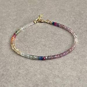 Haute Qualité Dainty Pastèque Tourmaline Bracelet À La Main Guérison Cristal Bijoux Non Ternir Bijoux Bracelet En Pierre Naturelle - Product Image 3