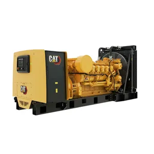 Low Voltage Generator Set 12 Cylinders 1000kw 1200kw 1300kw 1400kw 1500kw 2000kva Caterpillar Diesel Generators
