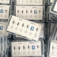 HE26 100 pièces – Clips de fixation et rivets de carrosserie automobiles de remplacement pour réparation