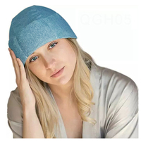 Chapeau pour le soulagement de microfibres, soins de la tête, fournitures de thérapie, rééducation, soulagement de la clavicule, bandeau de thérapie froide