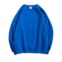Haute qualité 300g coton surdimensionné goutte épaule ample unisexe Streetwear en gros personnalisé broderie Logo blanc hommes sweats