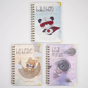 קידום משלוח מדגם מותאם אישית הולוגרפית מנוקד כרטיס נייר פנימי כיס מחייב מחברת - Product Image 2