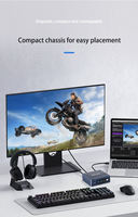 Intel N100 Mini PC met 3-scherms ondersteuning, WiFi 6, compacte desktopcomputer voor kantoor en zakelijk gebruik