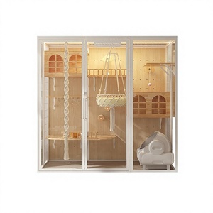 Fournitures en gros pour animaux de compagnie : Maison pour chat d'extérieur extra-large, abri isolé et imperméable pour chats errants, villa pour animaux de compagnie, fournitures pour animaleries - Product Image 1