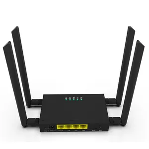 Roteador cpe de cartão sim de longa distância, com fio de porta wifi rj45/roteador industrial sem fio 4g