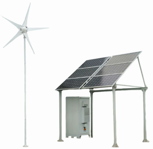 Năng lượng mặt trời Trạm điện 4.4kW lai hệ thống điện Monocrystalline silicon panel năng lượng mặt trời MPPT điều khiển pin biến tần hoàn chỉnh <span class=keywords><strong>Kit</strong></span> - Product Image 1