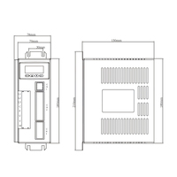 Wavetop-auto YF 1KW 1.2KW AC Servo Motor Driver Kits AASD-30A+130ST-M06015 / 130ST-M10010 / 130ST-M04025 / AASD-20A