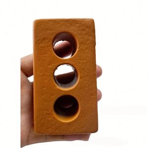 ลูกบอลบีบคลายเครียดรูปบล็อกปูนซีเมนต์ พิมพ์โลโก้ได้ ของเล่นบีบแก้เครียด สำหรับของขวัญส่งเสริมการขาย - Product Image 2