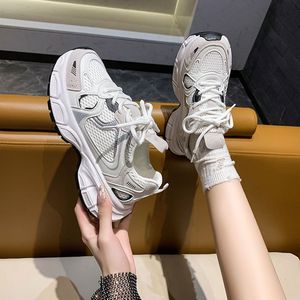 Zapatos de primavera para mujer, estilo moderno, suela gruesa, estilo informal, color blanco, para mujer26 - Product Image 2