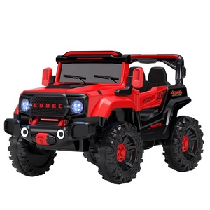 Nuova Auto Elettrica per Bambini a Quattro Ruote Fuoristrada, Giocattolo in Plastica per Ragazzi e Ragazze, con Telecomando e Doppia Trazione, Capacità per Due Bambini - Product Image 1