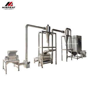 स्वचालित रूप से हल्दी मिर्च मिर्च हथौड़ा मिल हर्ब सूखे फल पाउडर पीसने मशीन - Product Image 1