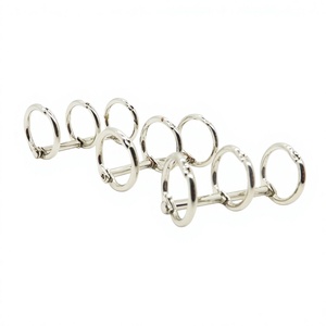 YIWANG Venta al por mayor Calendario Mini Metal 3 Ring Binder Clip para diario - Product Image 2