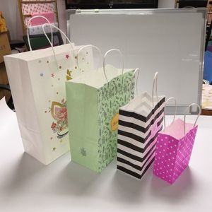 Sac cadeau en papier recyclable ProDesign avec poignée Impression personnalisée Boutique Shopping en vrac Artisanat - Product Image 4