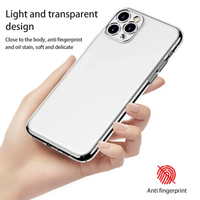 Funda Protectora de Silicona TPU Transparente Antiamarilla para iPhone 17 Pro Max, iPhone 15, 14, 13, 12, 11 Plus, Venta al Por Mayor