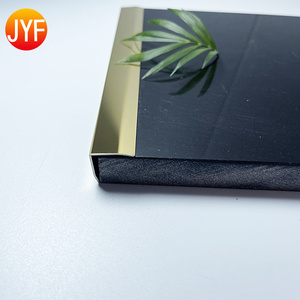 Casio — bande décorative de coin <span class=keywords><strong>en</strong></span> acier inoxydable, miroir doré L, fourniture d'usine, 316, 201, A0002 - Product Image 3