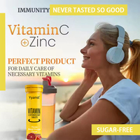 Comprimés effervescents de haute qualité OEM/ODM pour renforcer l'immunité, minéraux et vitamines, soutien quotidien pour la santé immunitaire