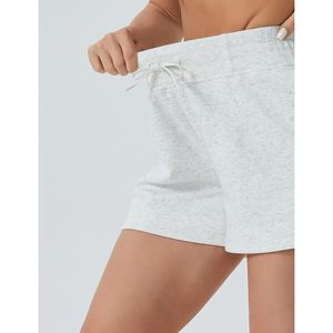 Shorts de sport pour femmes FOXA avec cordon de serrage, taille haute, avec poches, shorts de sport d'été - Product Image 4