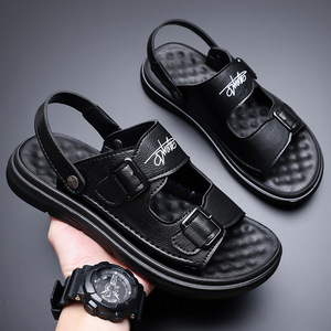 รองเท้าแตะผู้ชายโบเก้นสีน้ำตาล ระบายอากาศได้ดี กันลื่น เหมาะสำหรับเดินทางและชายหาด - Product Image 3