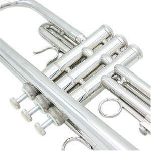 Trompeta Profesional en Si Bemol para Principiantes, Detalles para <span class=keywords><strong>Instrumentos</strong></span> <span class=keywords><strong>Musicales</strong></span> <span class=keywords><strong>de</strong></span> <span class=keywords><strong>Banda</strong></span>, <span class=keywords><strong>Instrumentos</strong></span> <span class=keywords><strong>de</strong></span> Viento <span class=keywords><strong>de</strong></span> Latón - Product Image 2