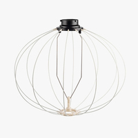 Boîte à Lumière de Studio Photo, Réflecteur Diffuseur Sphérique Portable 65cm pour Éclairage avec Monture Bowens, Boîte à Lumière Rapide Type Lanterne
