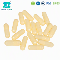 Coques de capsules dures à base de plantes HPMC, végétaliennes, végétariennes, certifiées Halal et Casher, sans ETO, sans chloroéthanol, d'origine non animale