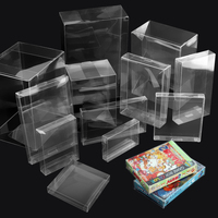 Protection de Cartouche pour Switch NES SNES Jeu Boîtier de Protection en PET NDS Lite Étui à Cartes PS2 PS3 PS4 PS5 Xbox Boîte de Présentation Transparente