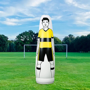 Maniquí Inflable de Entrenamiento de Fútbol de 205 cm, Saco de Boxeo, Maniquí de Aire Portátil, Pared de Portero para Deportes de Fútbol - Product Image 4