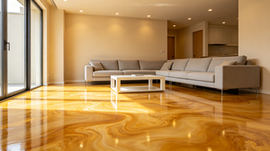Manufacturer Clear Liquids Self Leveling <b>Epoxy</b> Resin for <b>Flooring</b> <b>Coating</b> Anti-slip Metallic <b>Epoxy</b> Resin with Marble Effect - Product Image 5