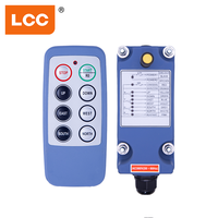 Télécommande industrielle sans fil LCC SAGA L8 à 8 boutons, simple vitesse, pour la manutention de matériaux de construction, grues, palans, treuils, engrenages