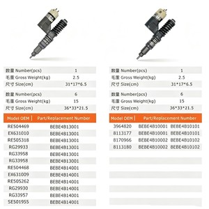 Injecteur diesel Kay 0445110741, ensemble rail commun à commande électronique pour véhicules diesel - Product Image 2