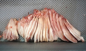 Công suất cao tự động đông lạnh thịt xương thịt xông khói ham làm cắt Slicer máy - Product Image 2