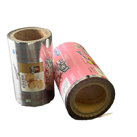 Ruban de marquage personnalisé, film PE imprimé, film plastique en rouleau, emballage pour noix, bonbons, chocolat, feuilles de film Bopp de 35 microns, rouleau de film