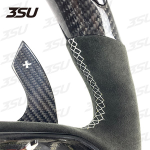 Cho <span class=keywords><strong>Audi</strong></span> a1a3a4a5a6a7a8 q3q5q7 s3s4s5 rs3rs4rs5rs6rs7 <span class=keywords><strong>TT</strong></span> TTRS thể thao <span class=keywords><strong>LED</strong></span> hiển thị sợi carbon chỉ đạo Wheel Shift mái chèo - Product Image 5