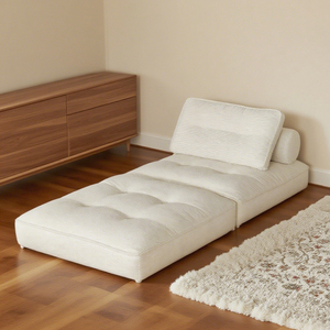 Foldable <strong>Office</strong> <strong>Sofa</strong> <strong>Bed</strong> Multi-Functional Convertible Design Space-Saving with High-Density Sponge for <strong>Office</strong> Break Rooms - Product Image 4