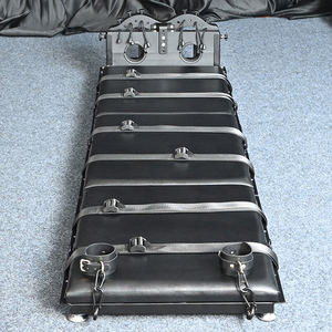 Portátil PU Bondage TK cama y silla BDSM placer pie cosquillas Prop grilletes juegos de burlas esclavo herramientas de castigo - Product Image 1