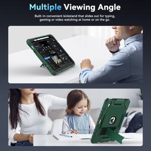 Funda Protectora de Silicona Resistente a Golpes con Soporte para Tablet iPad 10.2 Pulgadas 7/8/9ª Gen, Fundas para Apple 10ª Generación 2022 10.9 - Product Image 3