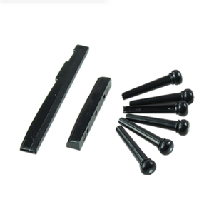 Broches de pont de <span class=keywords><strong>guitare</strong></span> <span class=keywords><strong>acoustique</strong></span> personnalisées de bonne qualité, pièces d'écrou de selle, écrou de <span class=keywords><strong>guitare</strong></span> - Product Image 6
