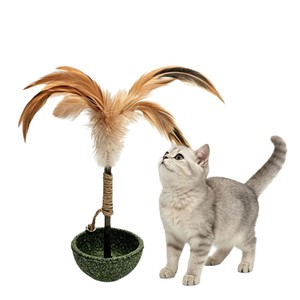 Catnip Roly Poly <b>Toy</b> For Cats <b>Woody</b> Smartweed Interactive Pet <b>Toy</b> Conventional Size Solid Color - Product Image 2