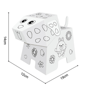 Gioco genitore-figlio 3D fai da te cartone animato animale Puzzle giocattolo Doodle <span class=keywords><strong>cane</strong></span> con penne - Product Image 1