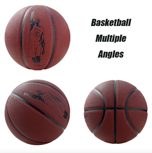Pallone da Basket AOYUN in Pelle Durevole di Taiwan, Logo Personalizzabile, per Allenamento e Competizione, Assorbente e Resistente all'Usura, Misure 5 6 <span class=keywords><strong>7</strong></span> - Product Image 3