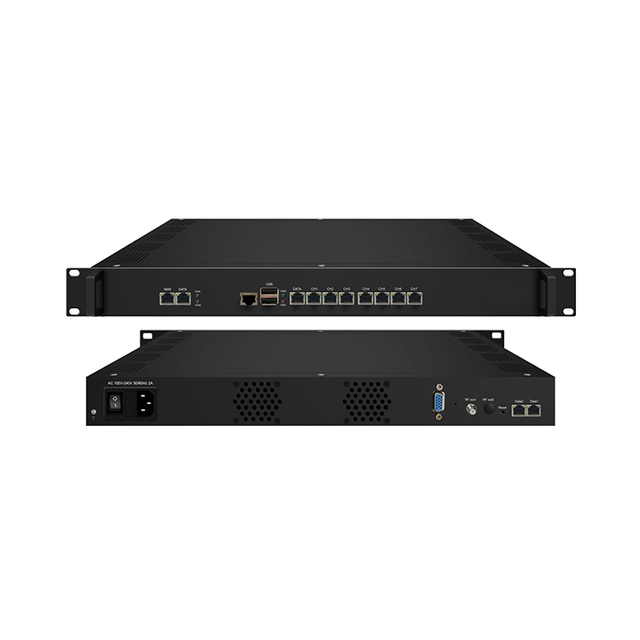 CATVSCOPE 3508C 16 in 1 IP QAM Modulator IP in including HTTP UDP RTP RTSP and HLS to RF out