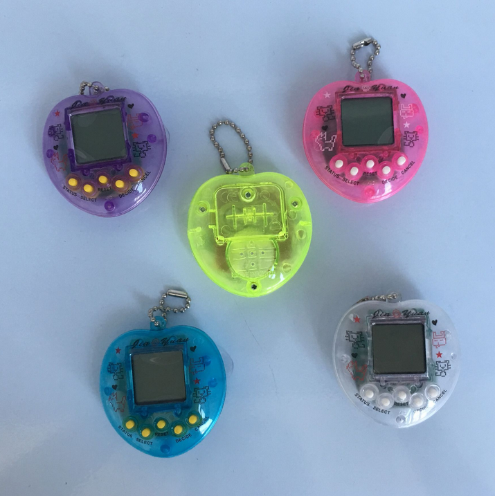 Tamagotchi Персиковое сердце игровой автомат 168 животные в одном Классическая игра электронные игрушки для домашних животных