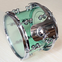 Cosy Drum 8 10 12 16 pouces acrylique Tom Floor Drum Set Instrument de musique avec pièces Tom Holder
