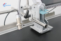 Imprimante à jet d'encre automatique en ligne de 7 pouces pour bouteilles, matériaux flexibles, tubes de 2 à 12,7 mm, code QR, logo, numéro de lot, impression à séchage rapide