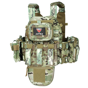 Chaleco Táctico Artex 1000D de Poliéster con Liberación Rápida, Camuflaje, Seguridad, Modular, Ajustable, Molle, Entrenamiento - Product Image 2