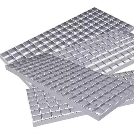 Prezzo di fabbrica Standard di acciaio saldato grata/piano piano ba antiscivolo battistrada in acciaio grata per gradini di alta qualità
