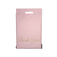 Benutzer definierte gedruckte Express Kurier wasserdichte Kunststoff Versand verpackung für Poly Mailer Taschen Griff 'Danke' Mailing Bag für Sho